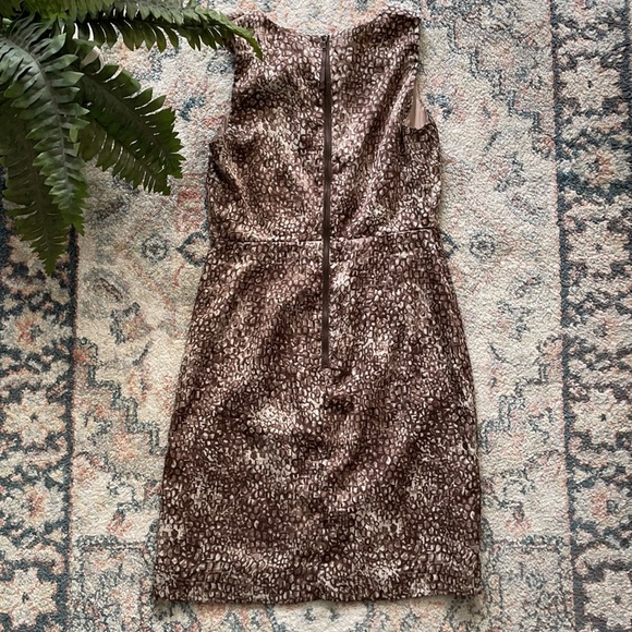 LOFT Printed Career Dress - Picture 2 of 6